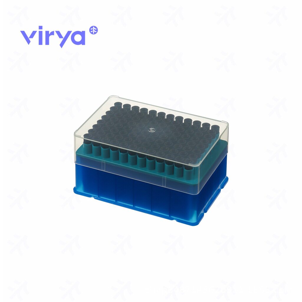 Virya移液器盒装低吸附枪头20ul吸头透明疏水性强货号:3252018