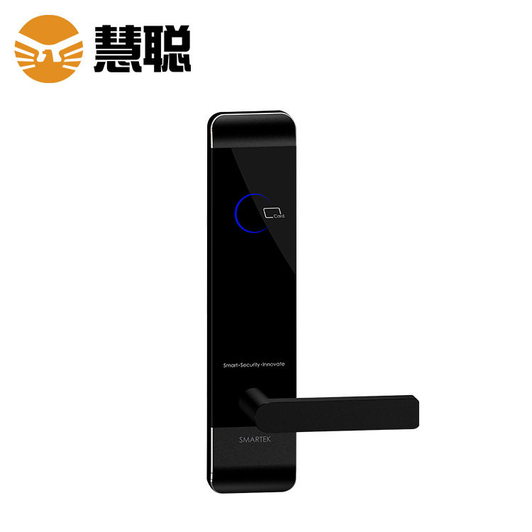 慧聪M800智能酒店锁磁卡感应电子锁不锈钢锁宾馆民宿专用刷卡锁