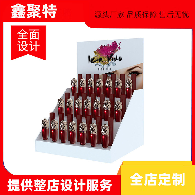通用展示盒收银台桌面陈列台桌面促销小货架零食架子工厂