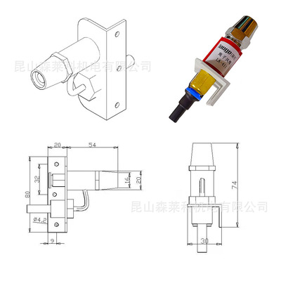 除静电离子风嘴 点式静电消除器 莱格离子喷头LA-411