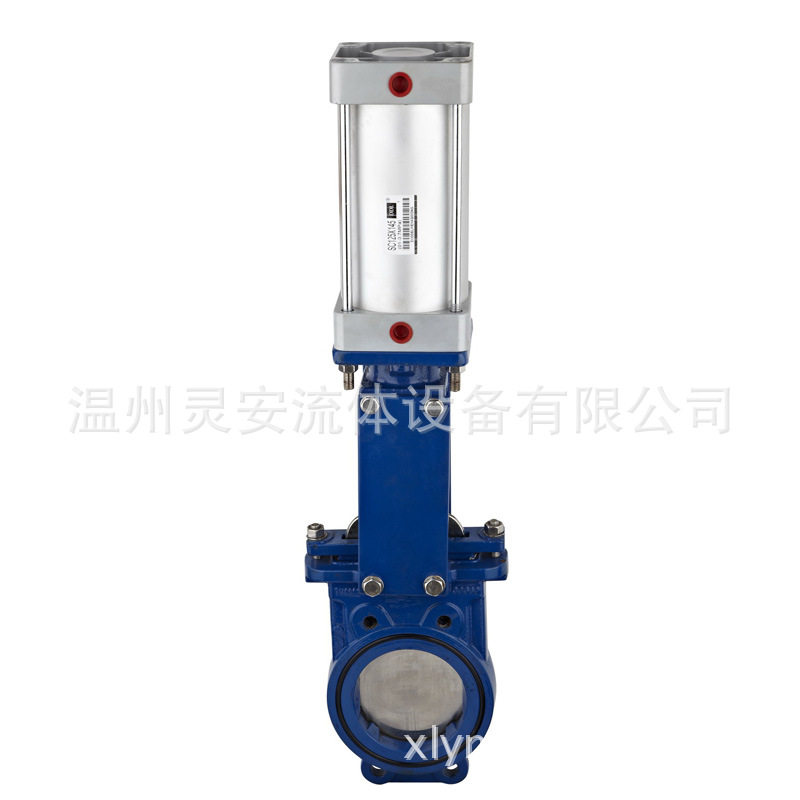 DN500气动电动刀闸阀 穿透不锈钢铸钢对夹法兰凸耳桨板纸浆刀闸阀,电子元器件市场,电线扎带/束线带,淘宝优惠券,粉丝福利购,淘宝优惠卷