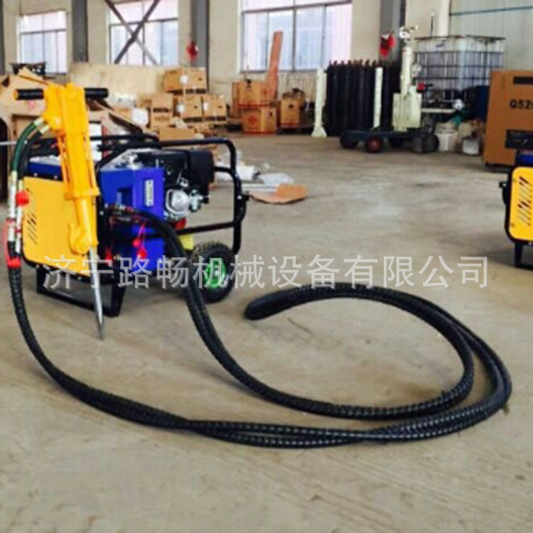 移动式汽油液压动力站 液压破碎站 液压破碎镐可移动高压高压泵
