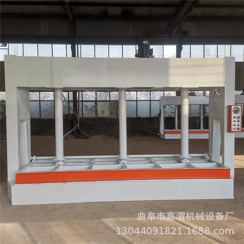 菏泽家具门板冷压机 集装箱发泡板冷压机 200吨防火板防火门压机