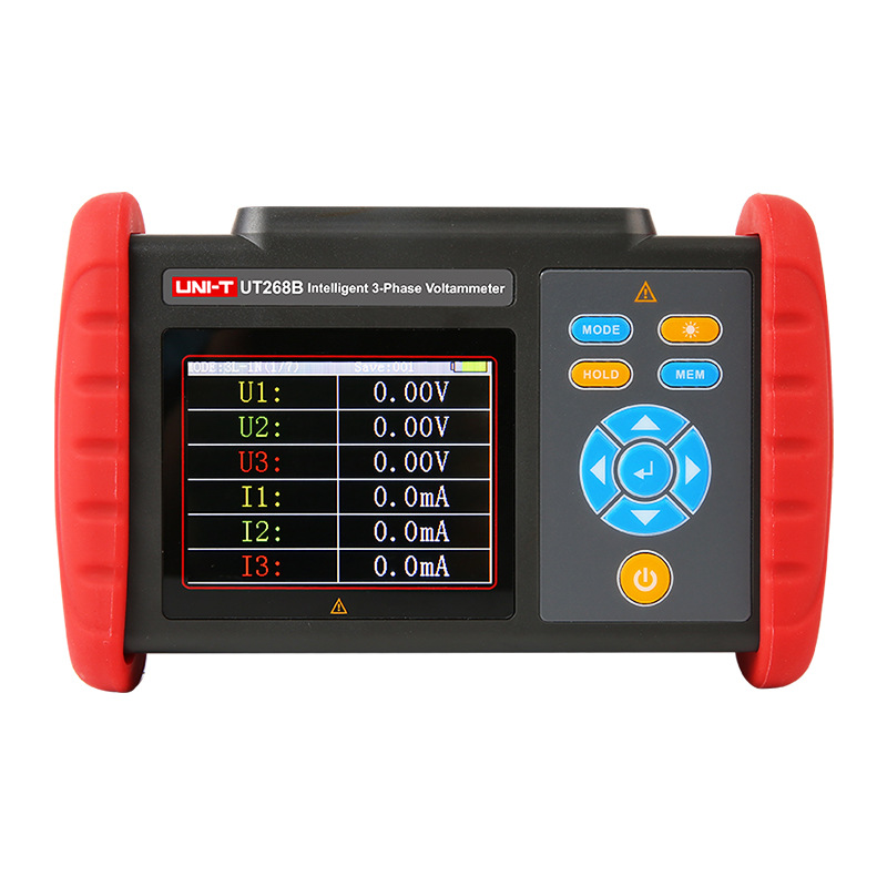 UT268B 大口径三相数字相位伏安表   （下单前请确认货期！）