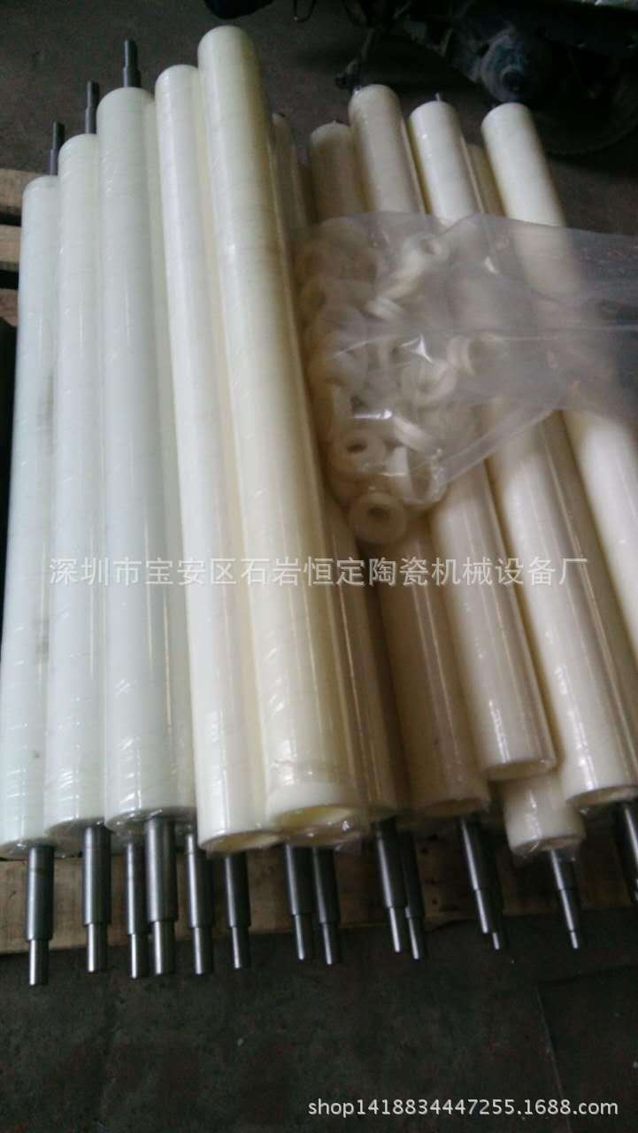 底浆机上浆管 底浆机胶管耐用 耐磨耐压白色软胶辊