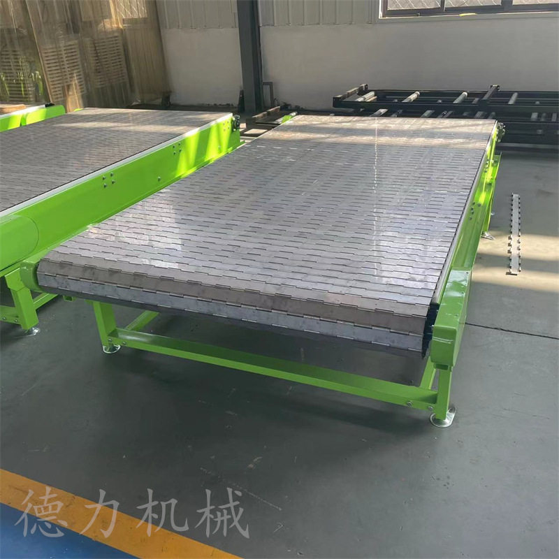 链板输送机90度转弯提升