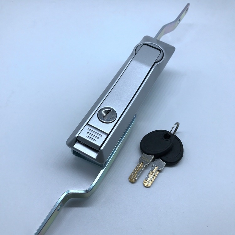 MS828L-2SC01锁芯亚光连杆锁，电柜门锁，配电箱门锁，机箱机柜锁