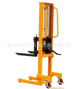 江苏500KG手摇堆高车 置堆高车 WS0516配置手摇装