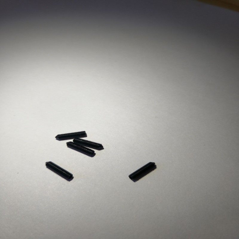 M4尖尾12.9级紧定螺丝机米尖头止付螺丝,ISO4027紧定螺钉