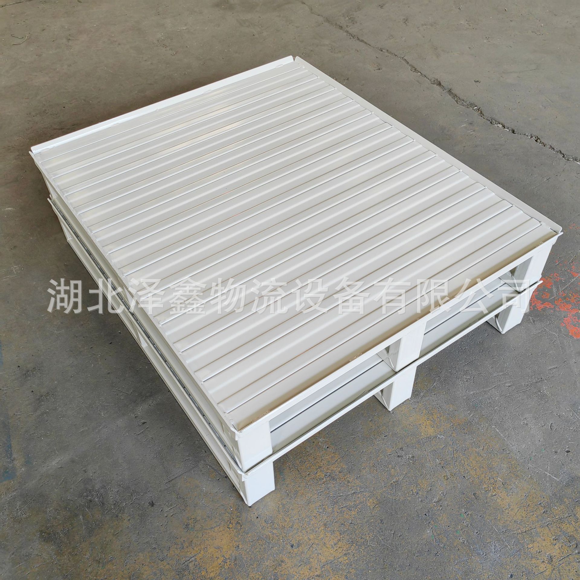 钢制堆码双面铁托盘 厂家供应角钢托盘双面加强型加厚金属托盘