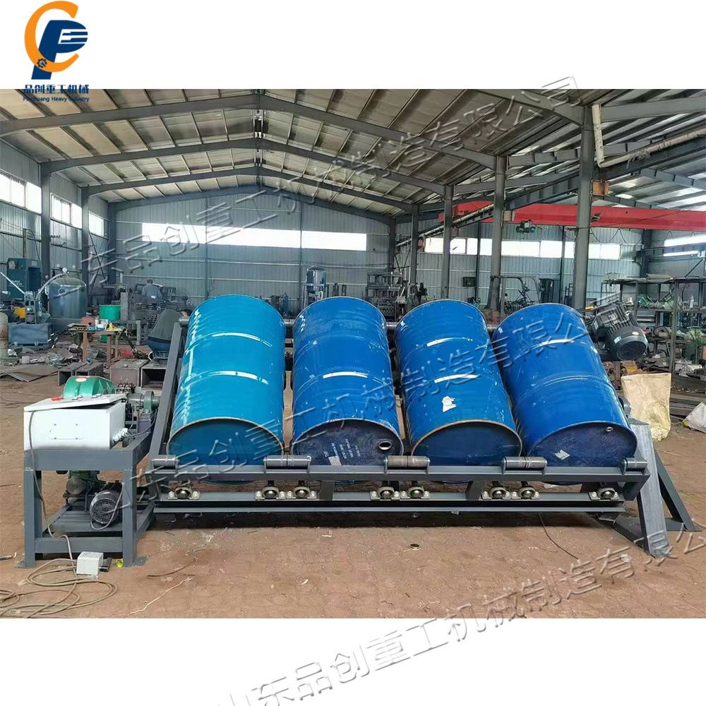 半自动油桶清洗机 油桶内部清洗设备 多工位铁通塑料桶洗污机