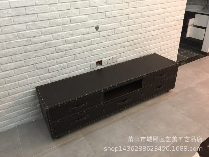 欧式乡村地中海客厅电视柜储物电视墙柜现代简约电视柜