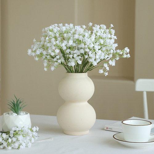 速发蝶舞满天假花星装摆设小清新花饰品客厅餐桌茶几摆件拍照道具