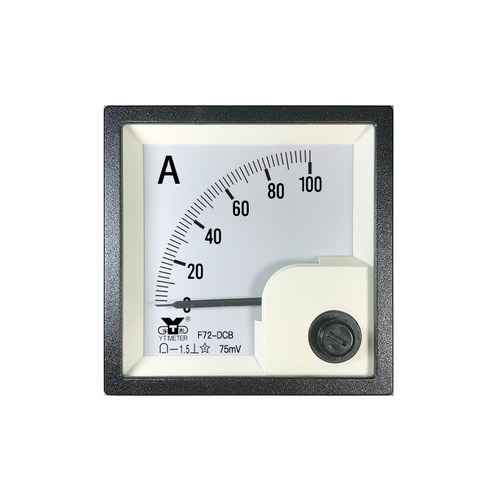 现货速发F72-B直流电流表75mv输入50a 100a 200a 00a船用仪表61c1