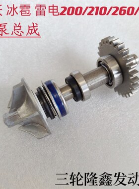 速发三轮摩托车隆鑫雷沃/02/2102050水泵轮 雷沃款水泵叶轮反丝