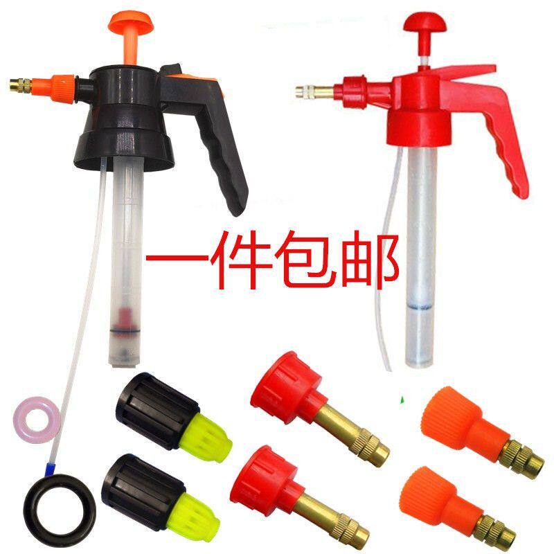 现货速发喷壶喷头喷嘴喷雾器配件浇花喷水壶铜嘴打压胶圈喷壶开关