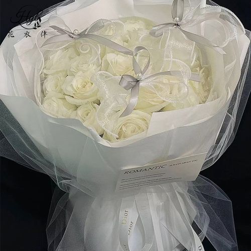 速发白色仙纱包装纱网雪纱网纱花束纱纸材料艺纱花黑幔材料