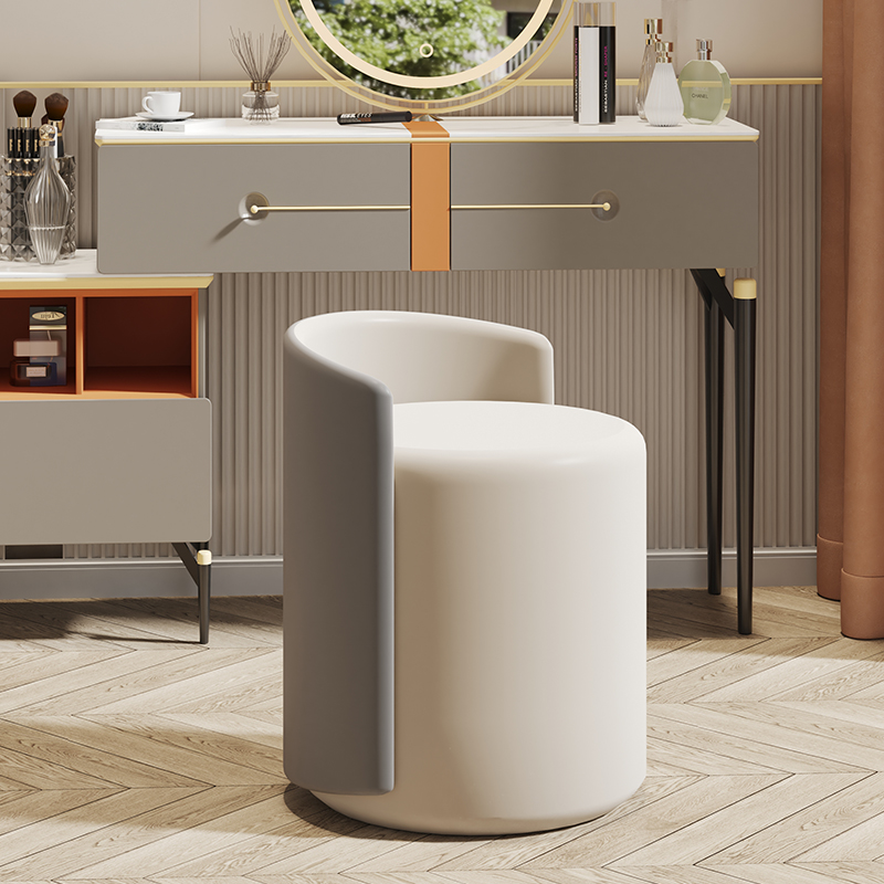 速发轻奢化子凳生卧室梳妆台椅妆简约美甲椅圆凳子