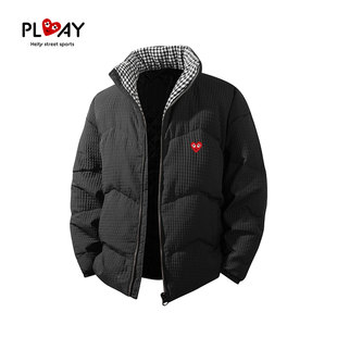 PLAY HEITY 官方羽绒服冬季新款潮流保暖男女款潮牌时尚短款外套