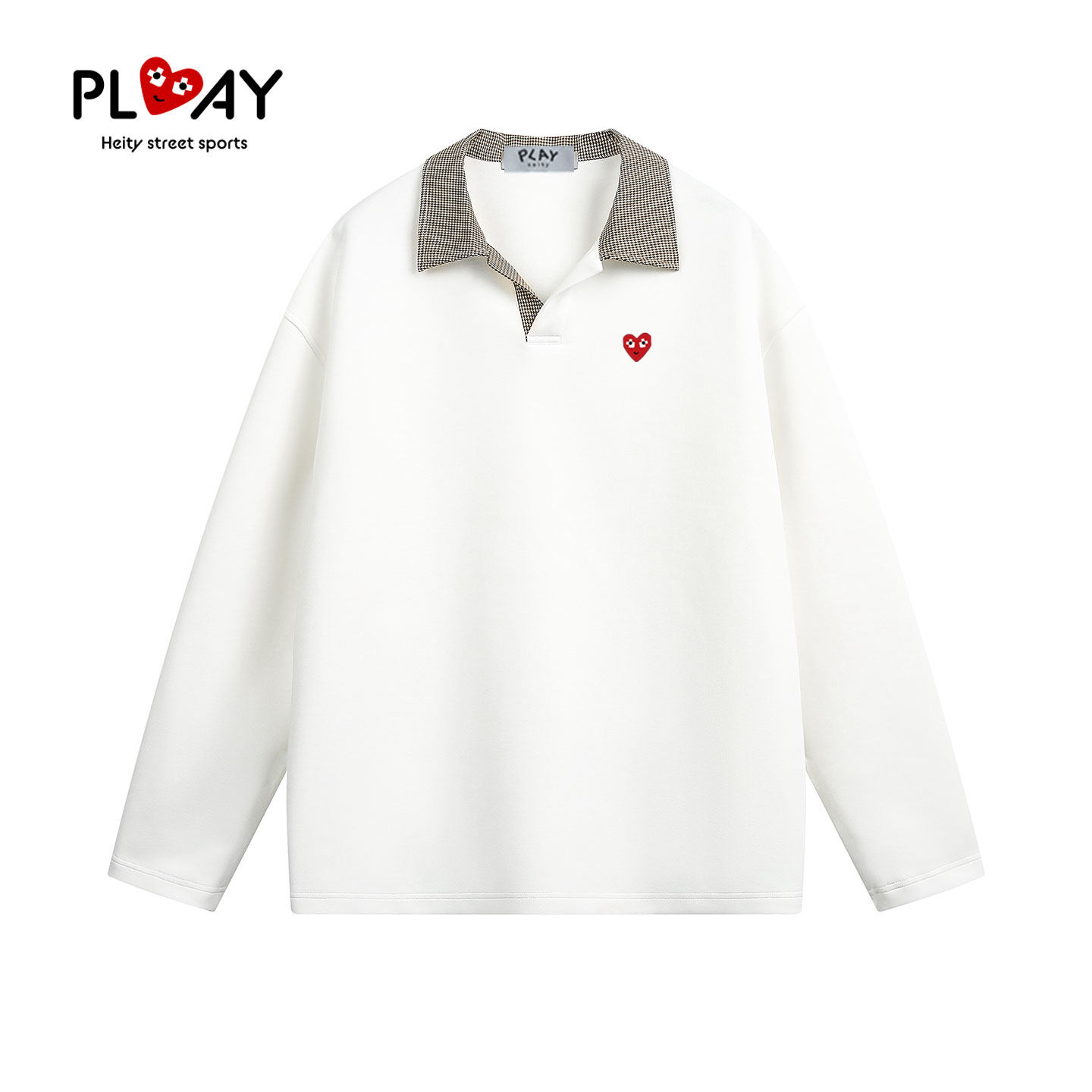 PLAY HEITY 官方长袖T恤秋季新款时尚百搭潮流男女款休闲宽松上衣