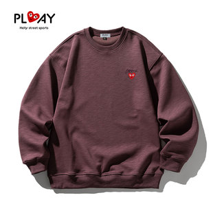 显瘦情侣款 PLAY 潮韩版 官方卫衣秋冬新款 宽松百搭休闲上衣 HEITY