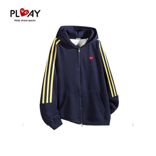 PLAYHEITY秋冬情侣宽松开衫卫衣