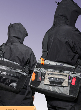 cosby考斯机能单肩包男士通勤斜挎包非超频涡流同款FIDLOCK电脑包