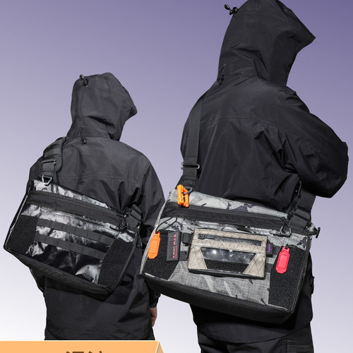 cosby考斯机能单肩包男士通勤斜挎包非超频涡流同款FIDLOCK电脑包