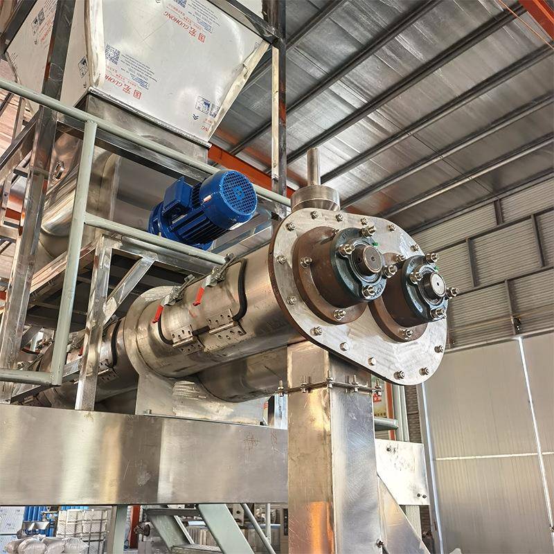 湿法水产鱼饲料生产线狗粮双螺杆挤压膨化机宠物饲料颗粒机