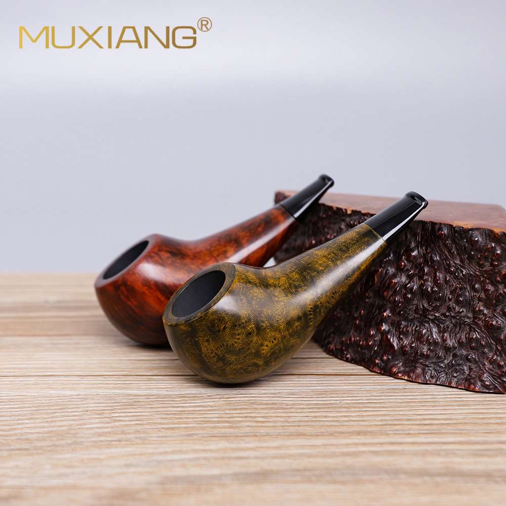 木香石楠木烟斗实木烟斗小号鸡腿斗吉比斗石楠根瘤木制烟斗