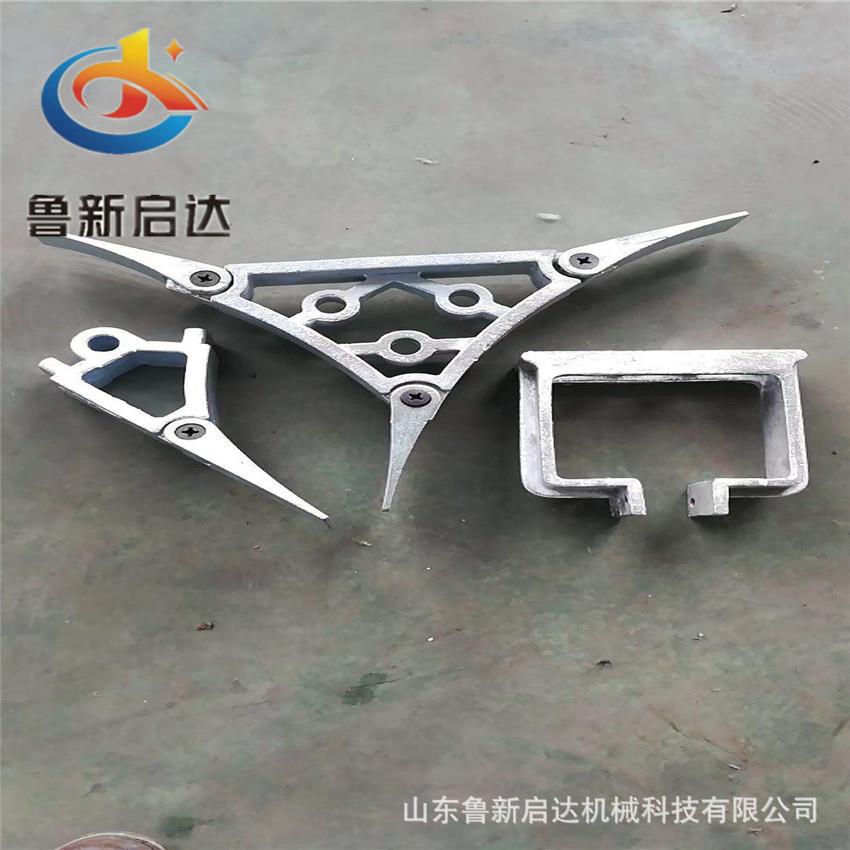 猪牛羊屠宰配件双轨滑轮叉档弯轨屠宰配件