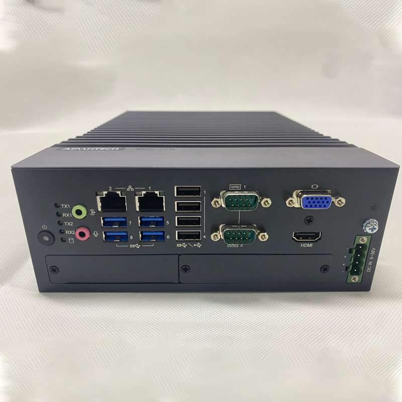 研华MIC-770H/W工控机10代CPU紧凑型无风扇 工业控制电脑迷你主机