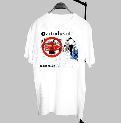 Radiohead t恤shirt 乐队周边摇滚音乐短袖男女