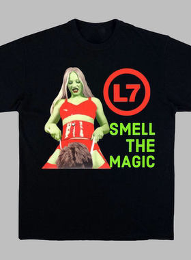 grunge 女性结他组合 L7  smell the magic 恤 t-shirt nirvana