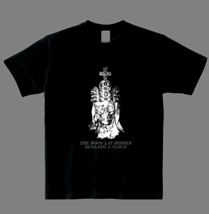 beneath hidden cloud shirt恤 暗潮乐队月隐云后Moon lay