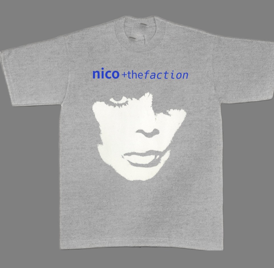 Nico the faction 音乐人像直喷短袖T恤