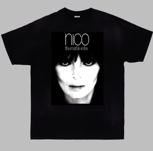 德国歌手Nico t恤shirt Velvet underground 地下丝绒乐团
