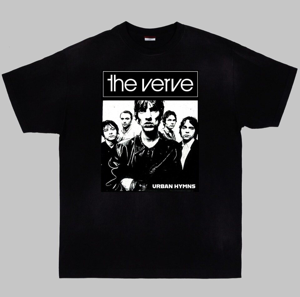 The Verve T恤短袖英国摇滚迷幻摇滚风格乐队 Urban hymns
