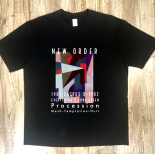 New order 新秩序电子组合Joy Division ceremony恤 t-shirt 男女
