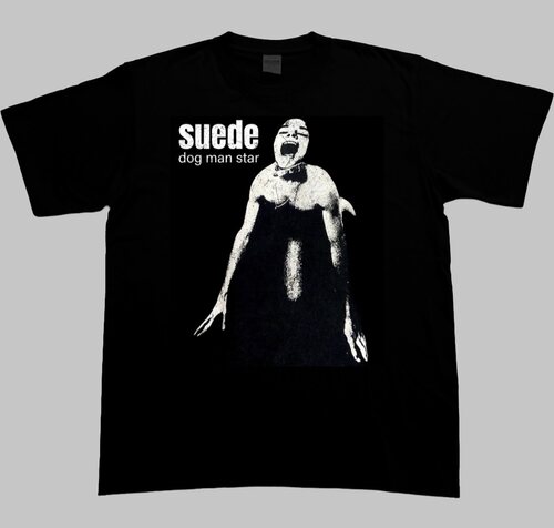Suede t恤shirt 伦敦的著名英国摇滚乐队 britpop  Dog man star