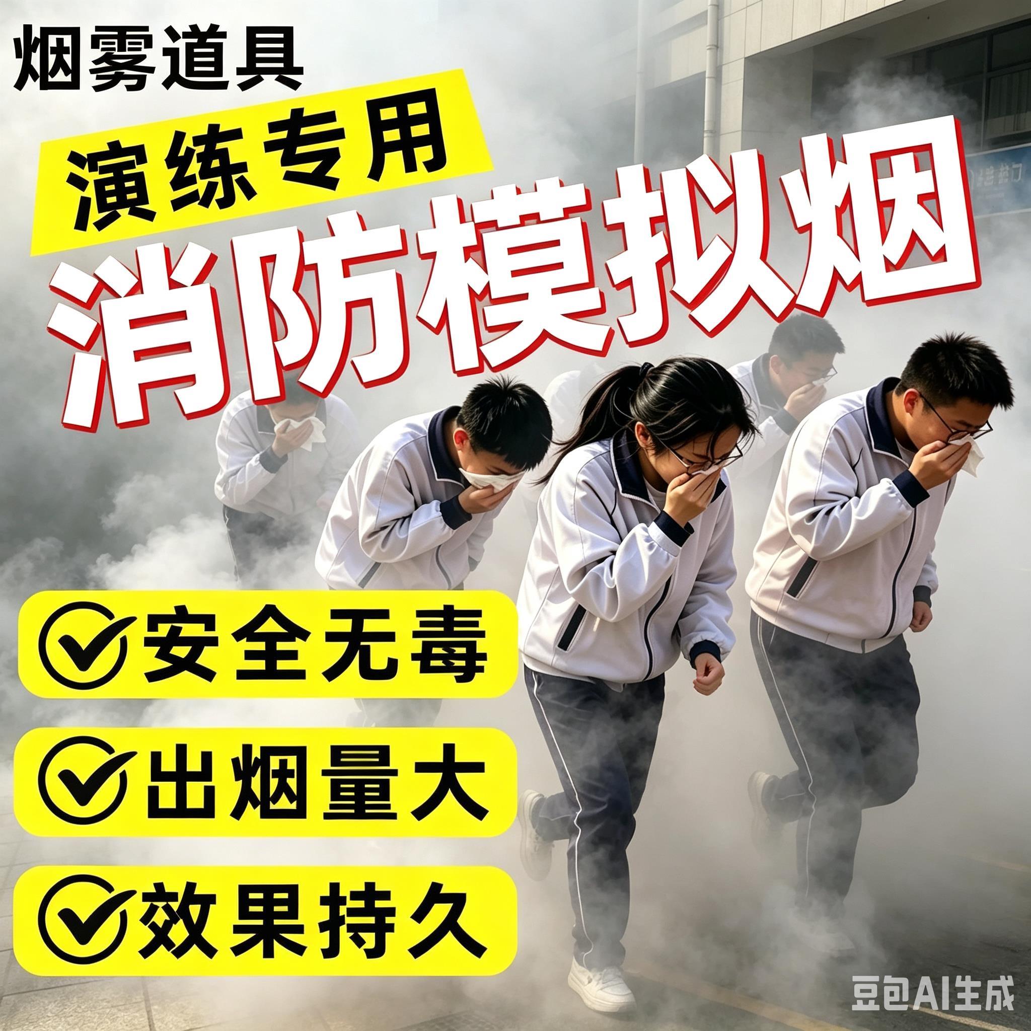 消防演练用烟雾逃生专用训练道具持久性色棒3分钟船用报警粉