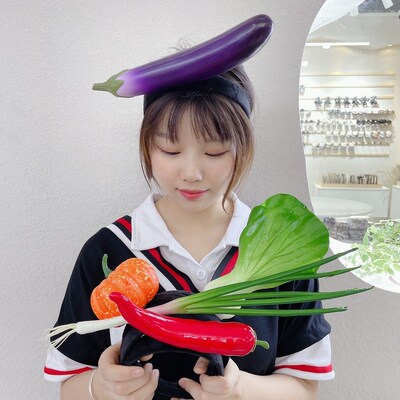 极速Lingkaran Rambut Sayuran BuaCh Lucu Roti Pisang Wortel I