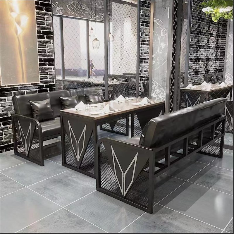 极速商用酒吧桌椅组m合工业风入户清吧烧烤店餐吧西餐厅咖啡厅卡