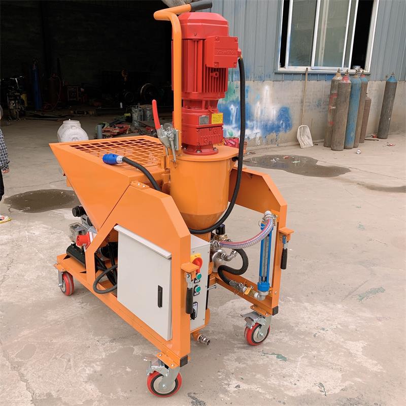 极速M6M9粉刷石膏喷涂机u全自动内外墙腻子抹灰机轻重质磷石膏喷