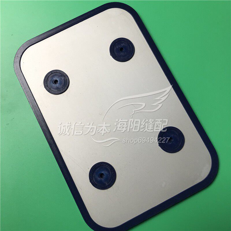 极速电熨斗垫板 蓝色款硅胶熨x斗隔板 耐高温隔热 座垫 烫斗放置