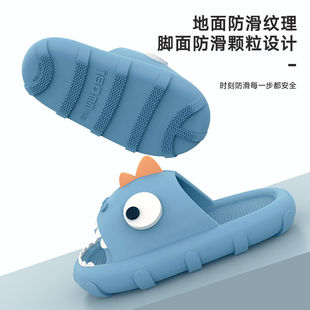 极速恐龙儿童拖鞋 居家防滑可爱卡通宝宝软底亲子凉 男n童女童夏季
