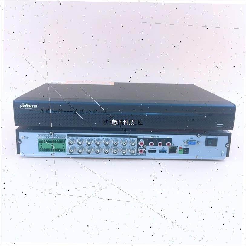 极速大华16e路双硬碟高清模拟同轴网路5混合录影机DH-HCVR5216AN-