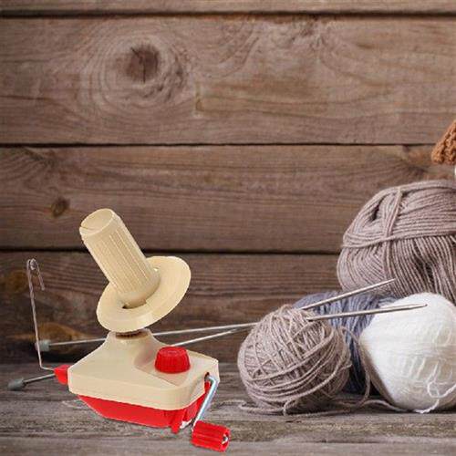 新品Knitting Machine Handheldz Yarn Winder Fiber String Line