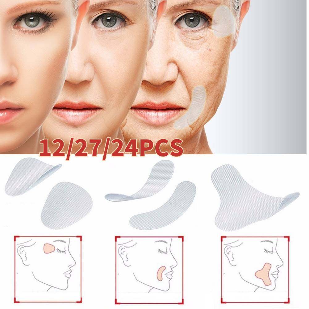 极速122427pcs Invisible V Face Alift Tapes Thin Face Sticker