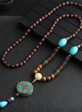 极速ppie Style Ethnic Lotng Pendant Men Women Lucky Jewelry